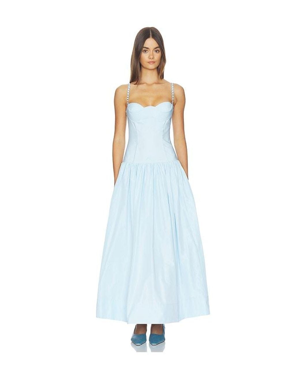 Anna October White Chloe Maxi Dress