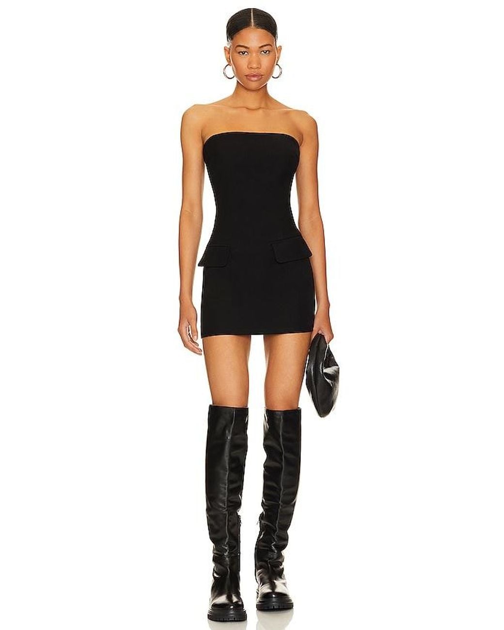superdown Black Mandy Mini Dress