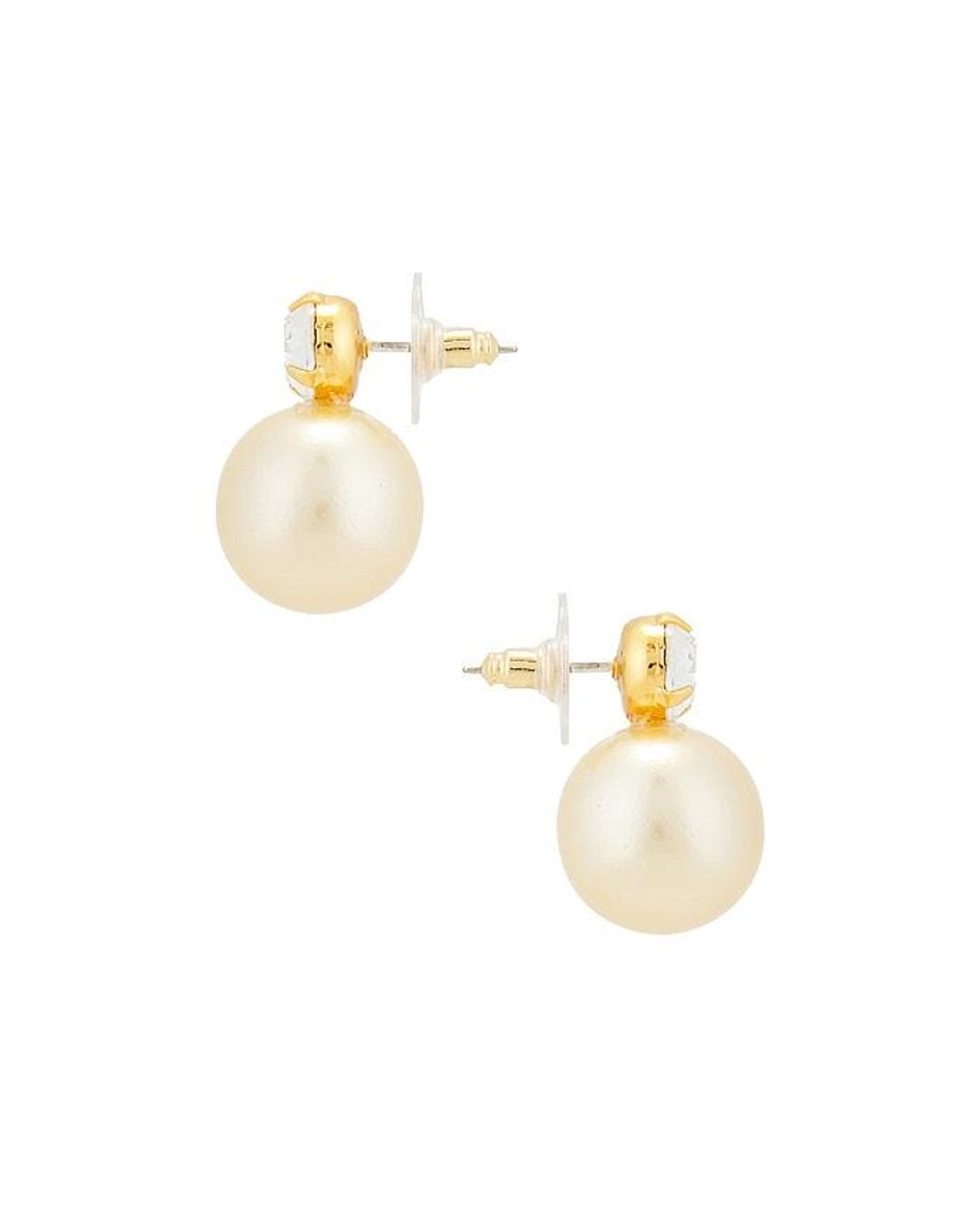 Jennifer Behr White Nina Earrings