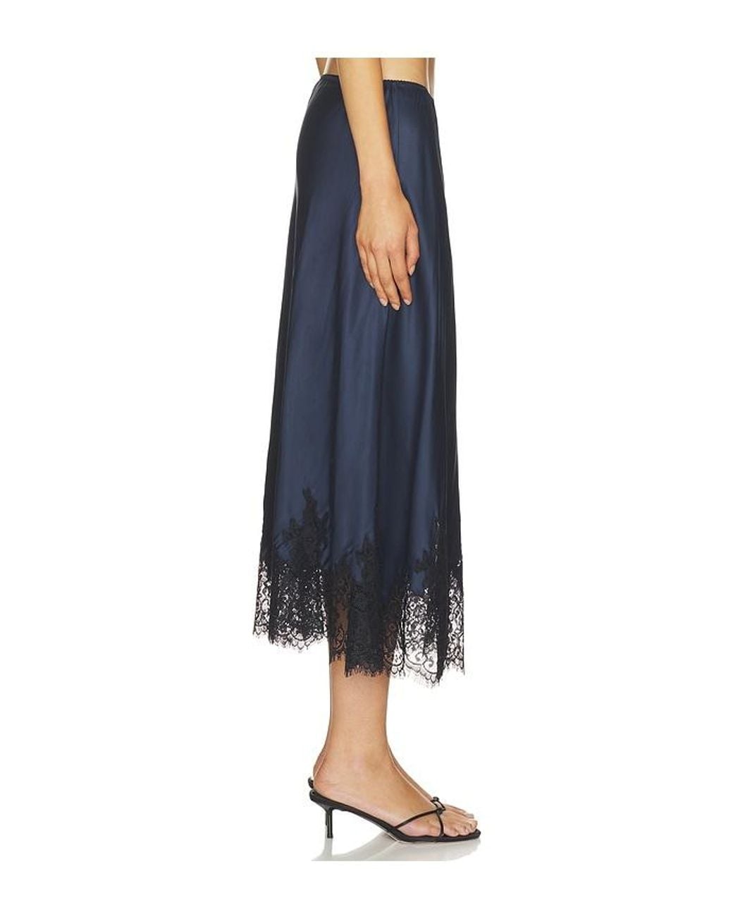 PAIGE Blue Kelso Skirt