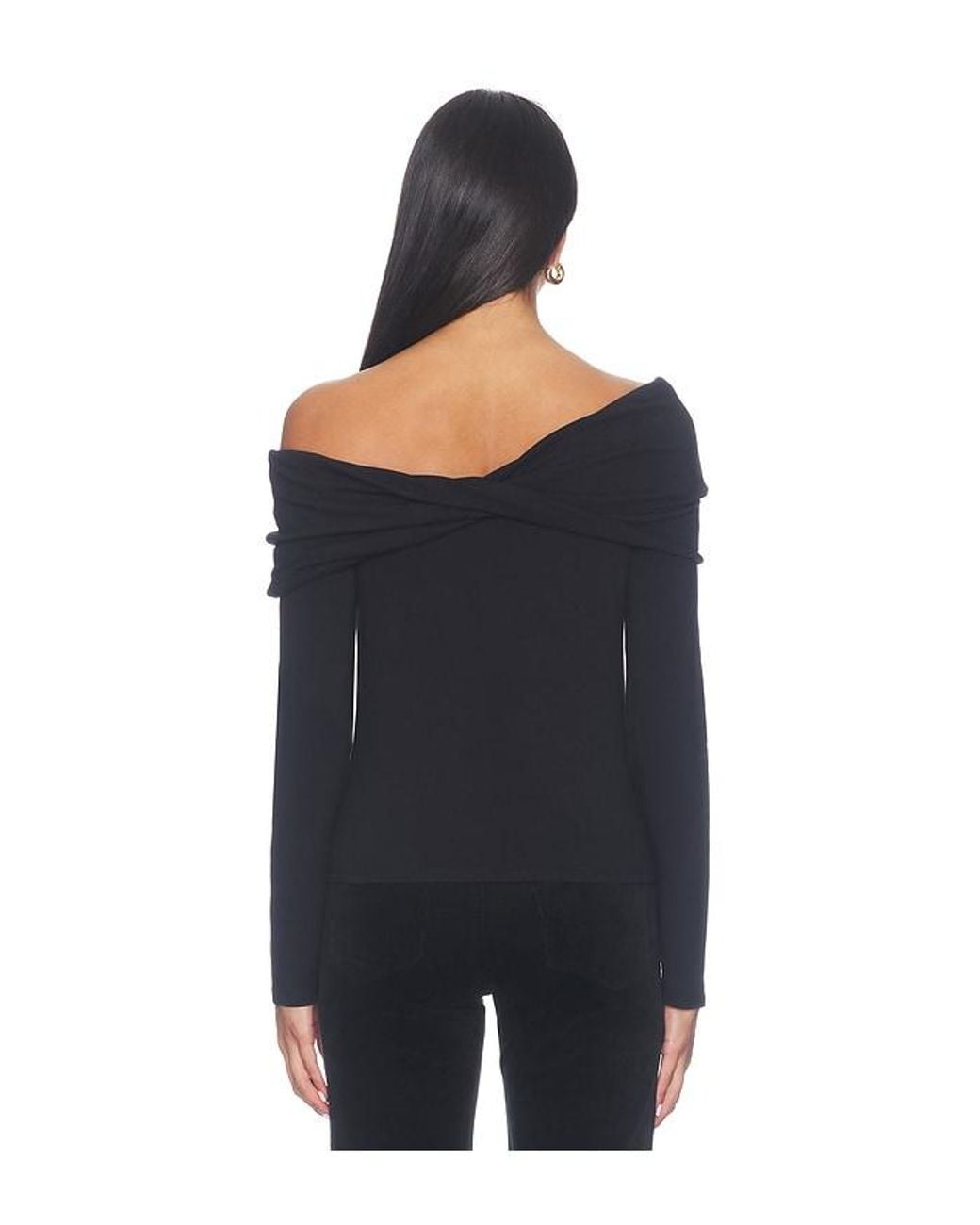 PAIGE Black Aaliyah Top