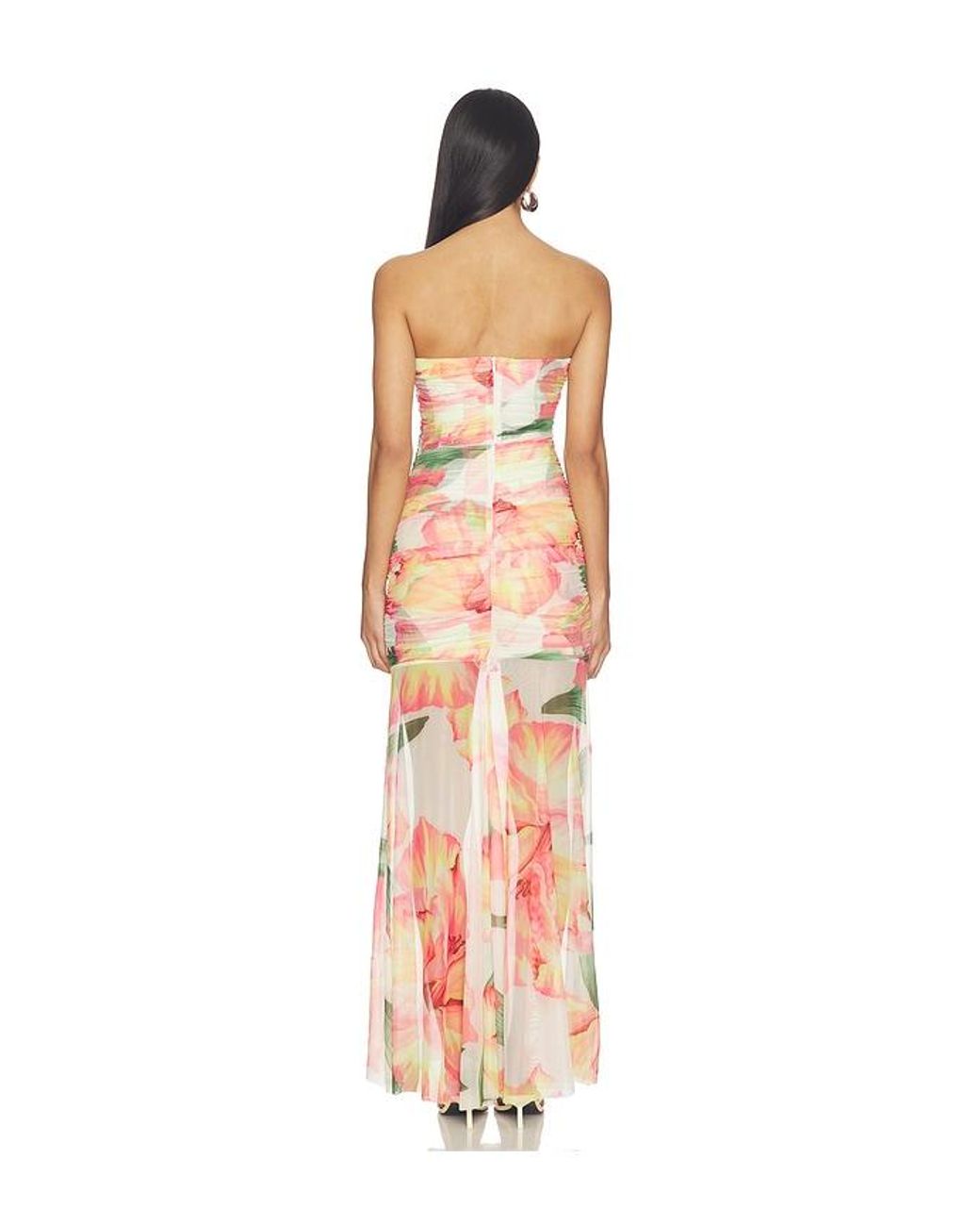 Amanda Uprichard White Leo Maxi Dress