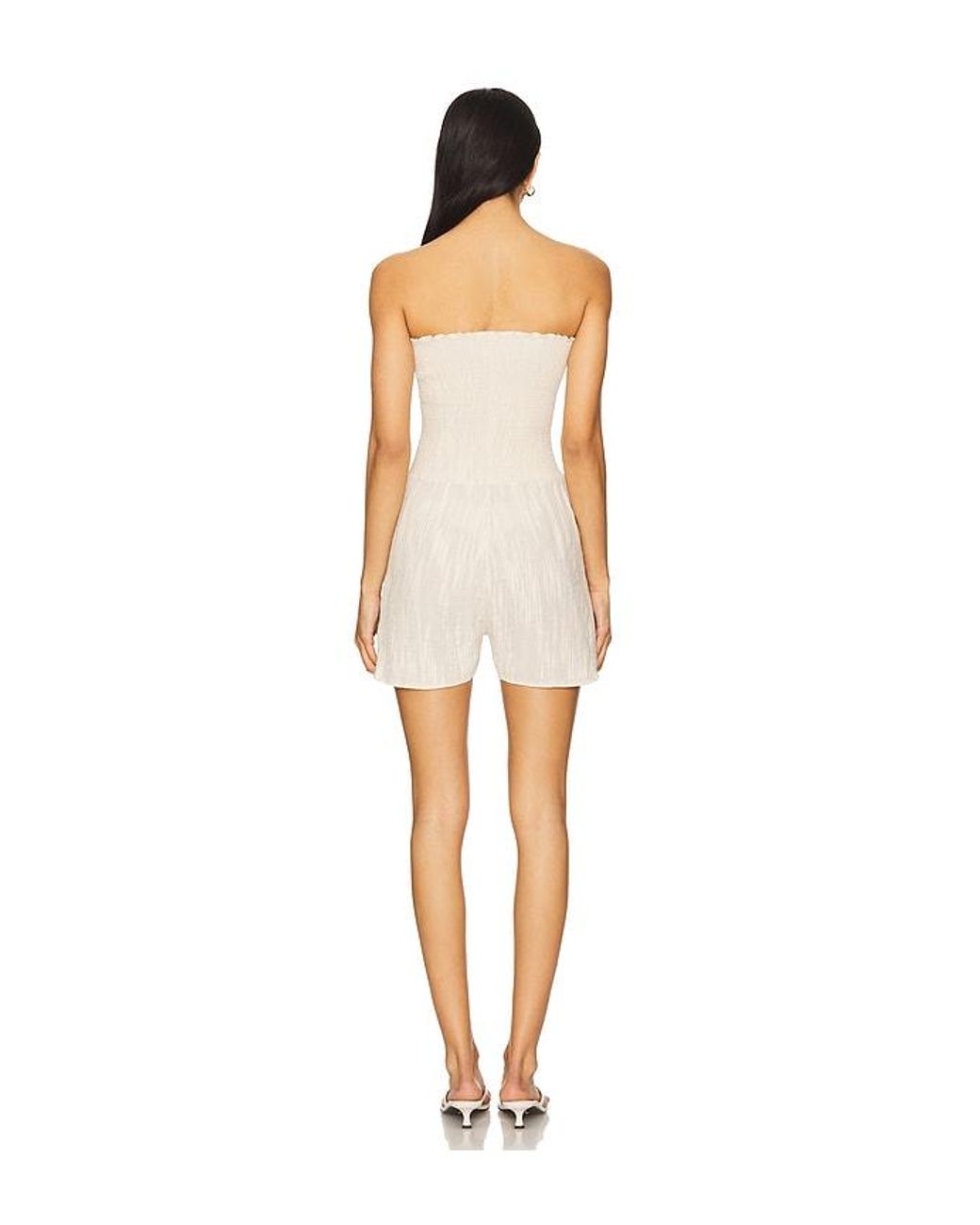 Peixoto White Torey Romper