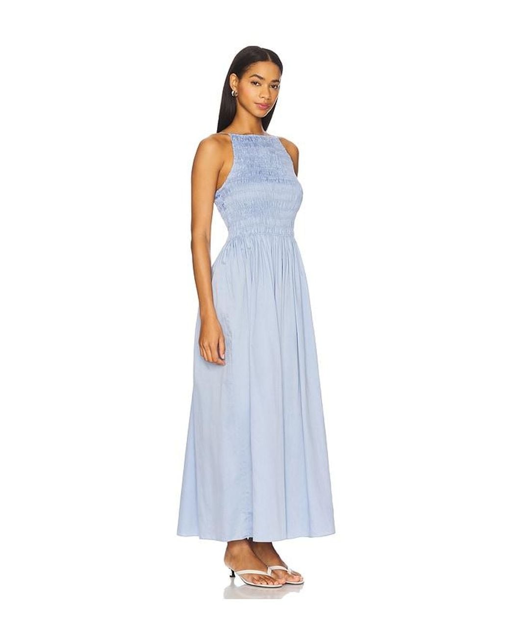 Faithfull The Brand White Laia Maxi Dress