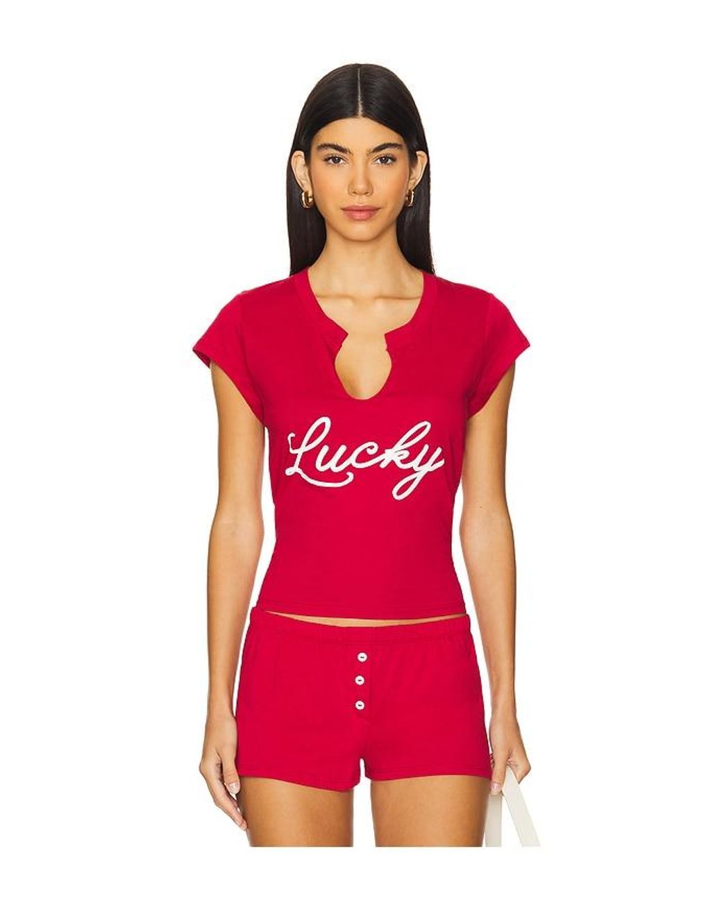 Bella Venice Red Lucky Tee