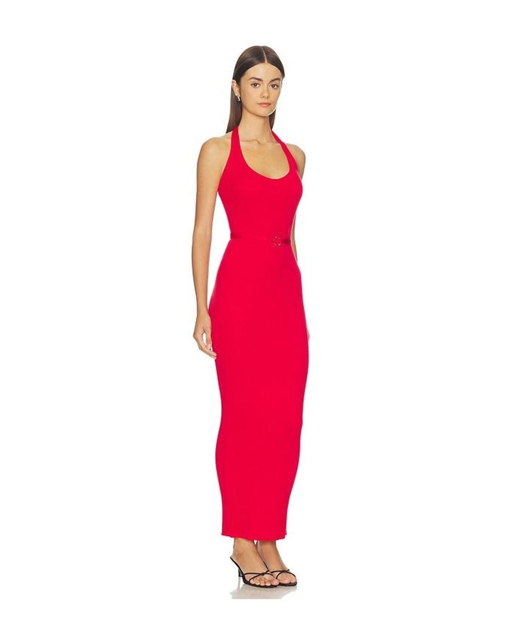 superdown Red Constance Maxi Dress