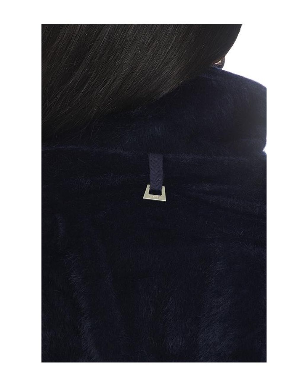 Apparis Blue Edie Faux Pony Parka Jacket
