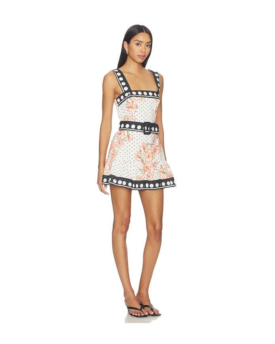 Amanda Uprichard Multicolor X Revolve Lena Skort Romper