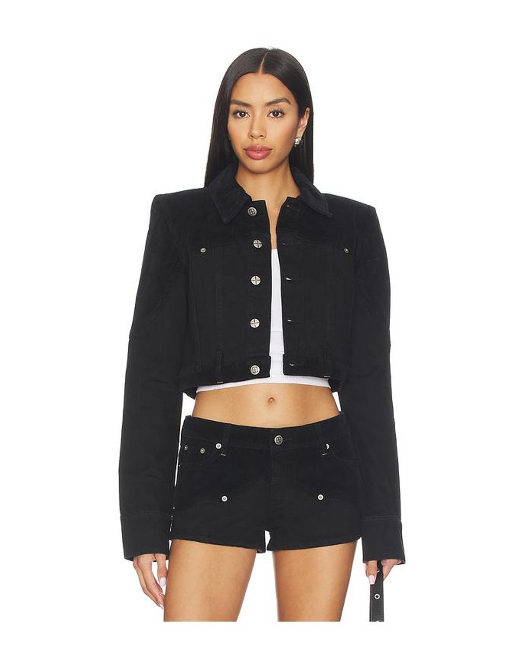 Ksubi Black Slim Trucker Jacket