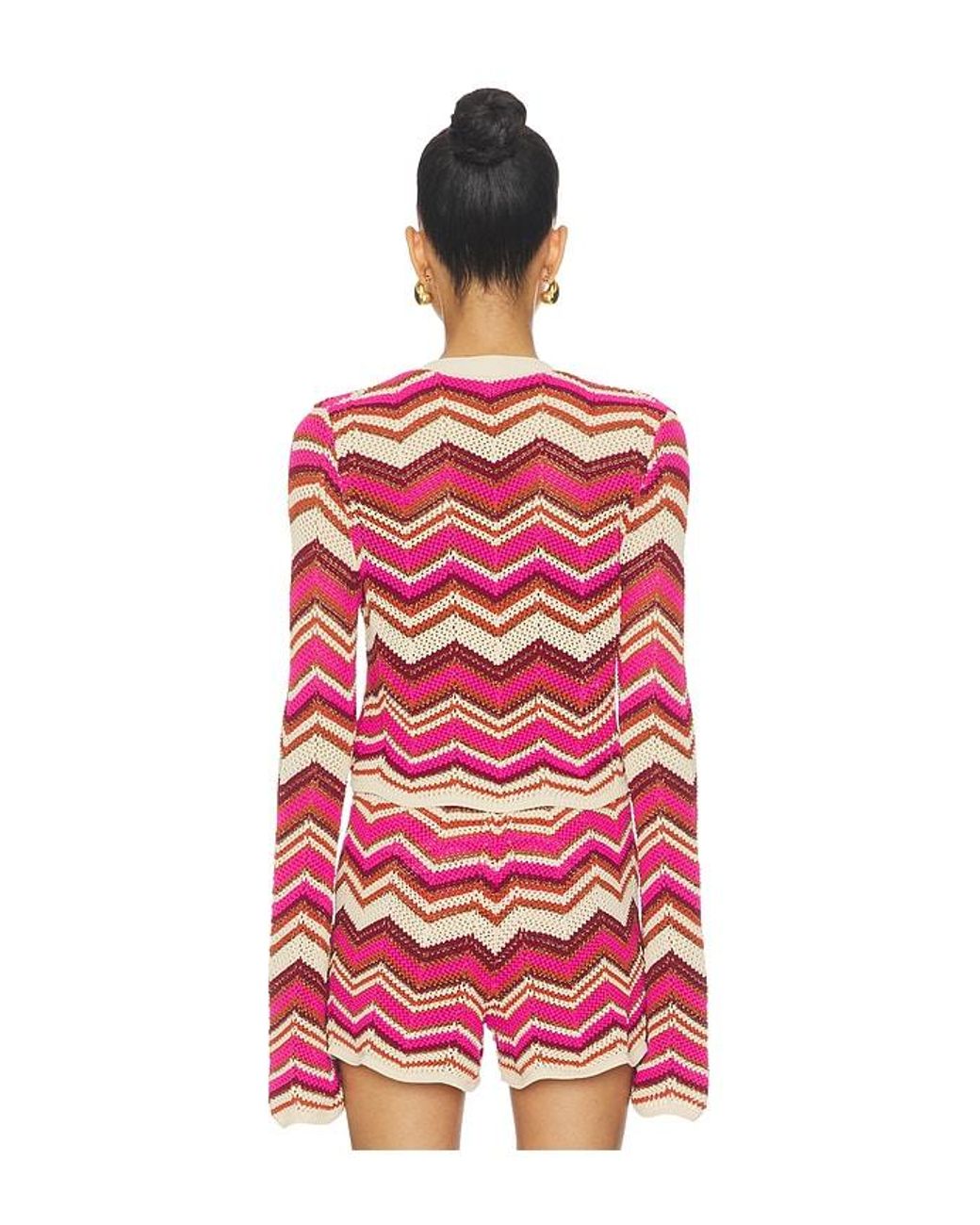 Devon Windsor Red Stella Cardigan