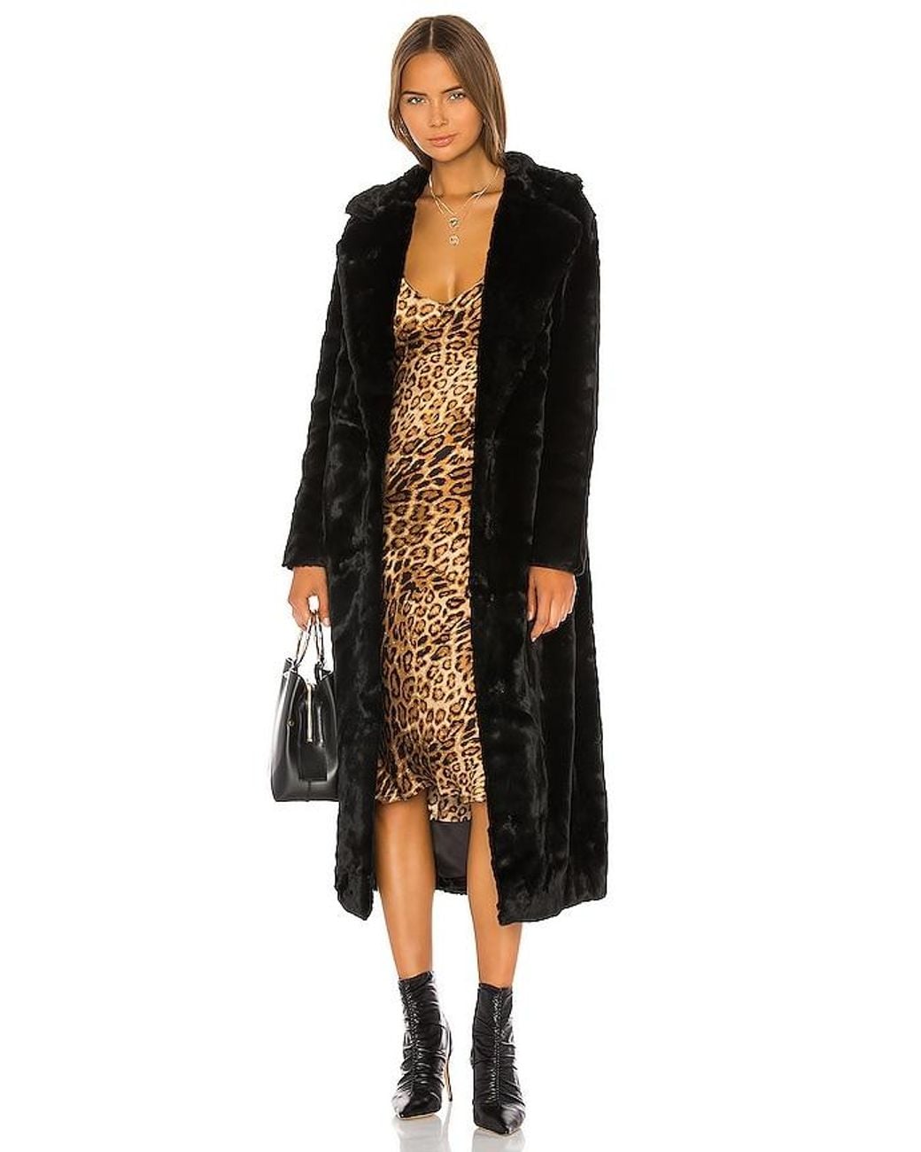 Unreal Fur Black The Bird Coat