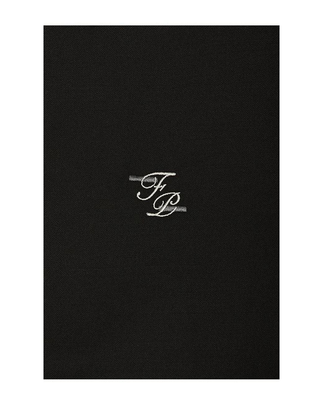 Filling Pieces Black Twill Wool Coach Jacket for men