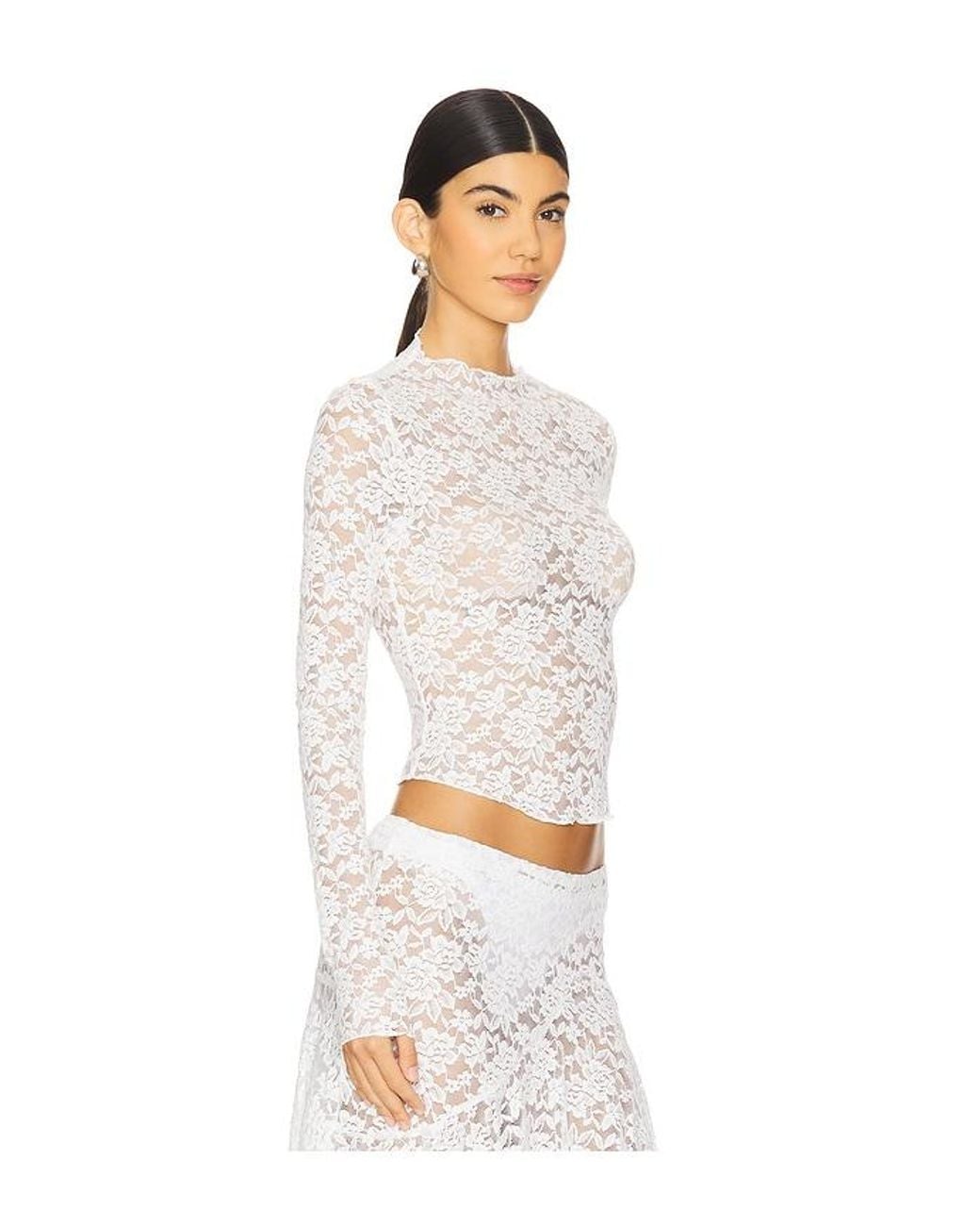Lioness White Hamptons Long Sleeve