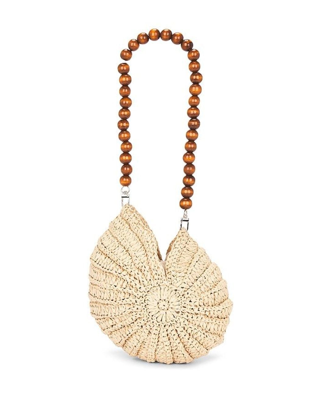 petit moments Natural Sirena Shell Bag