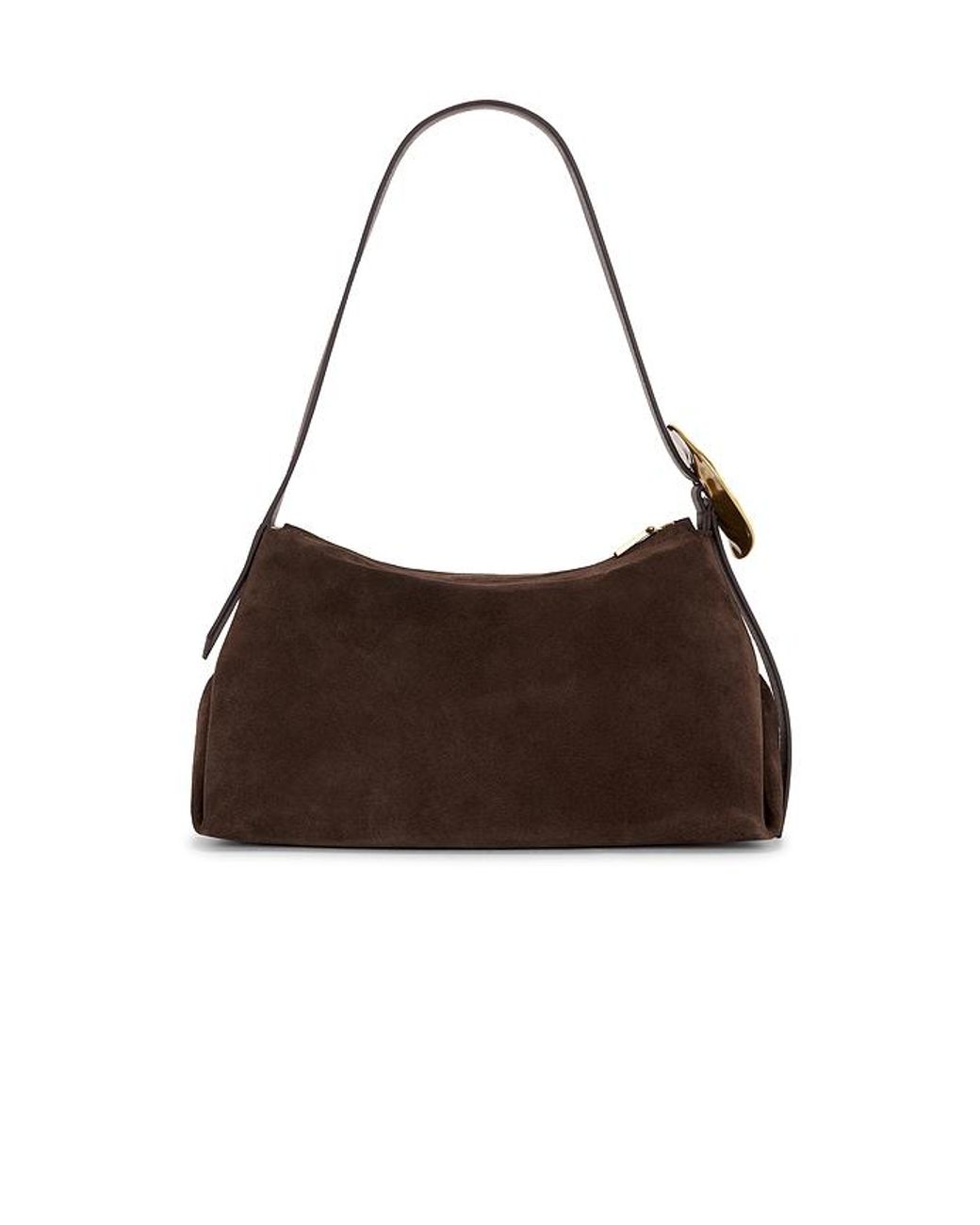 Cult Gaia Brown Preston Shoulder Bag