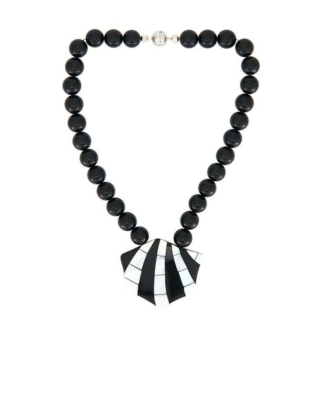 Julietta Black Maris Necklace