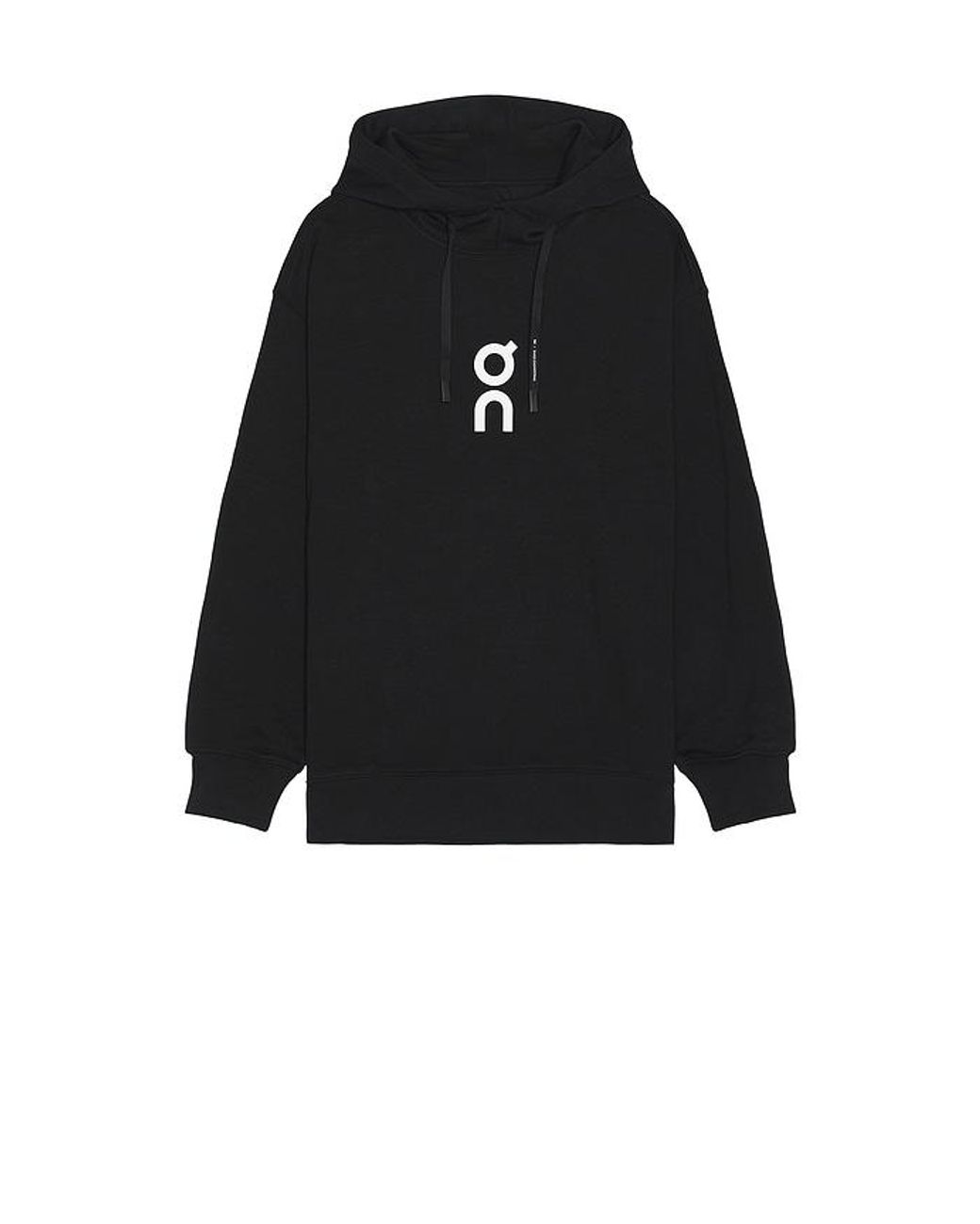 On Shoes Black Club Hoodie for men