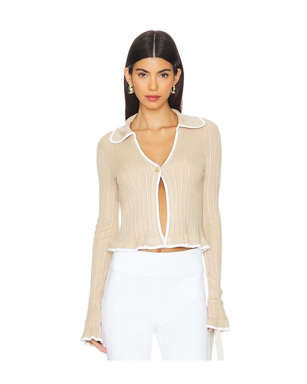 MAJORELLE White Palila Cardigan