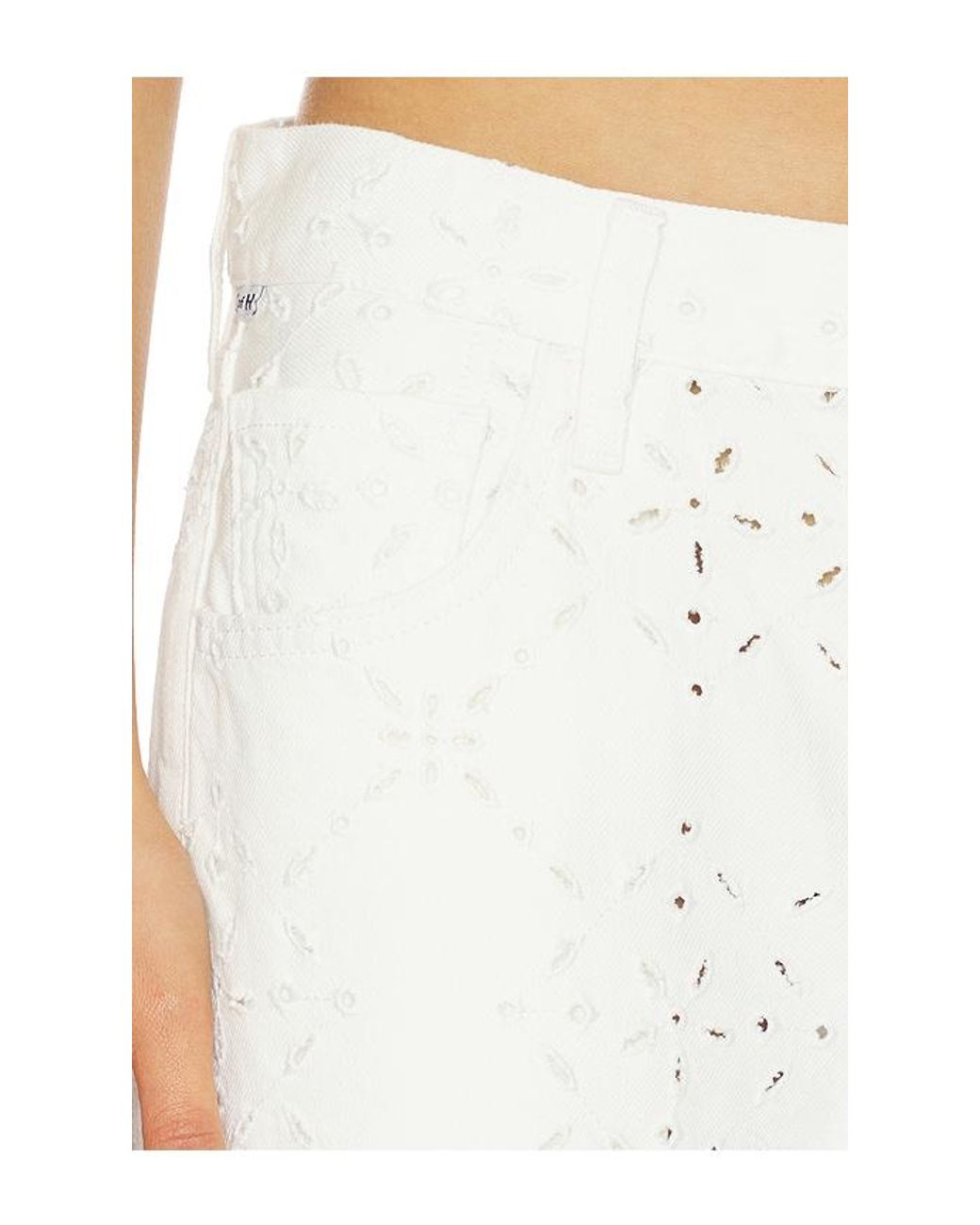 Citizens of Humanity White Lindz Easy Straight Jeans