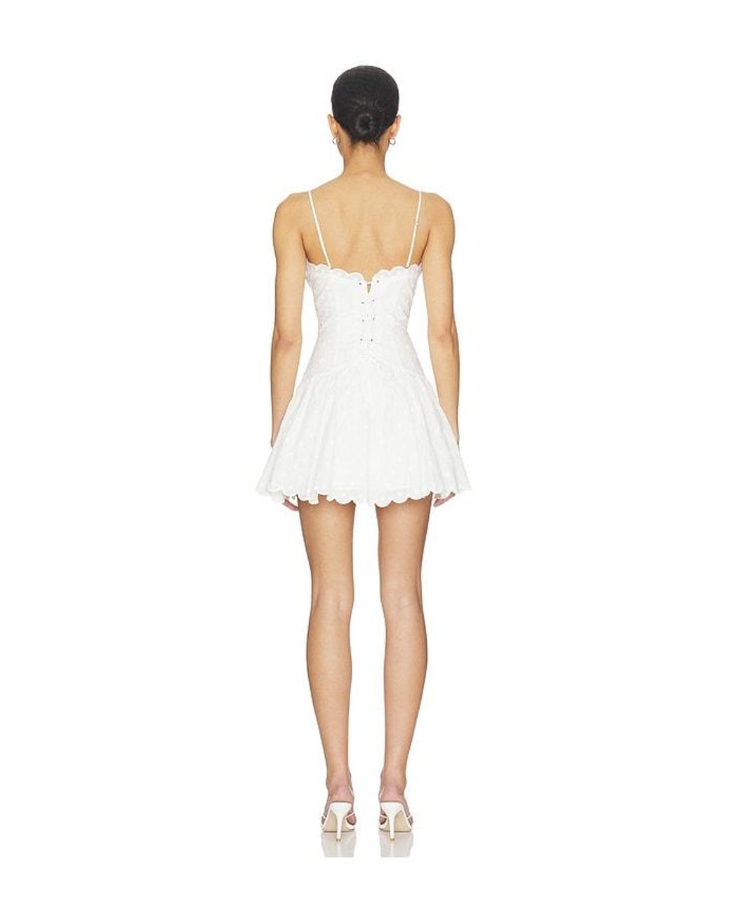 Nia White Elvira Dress