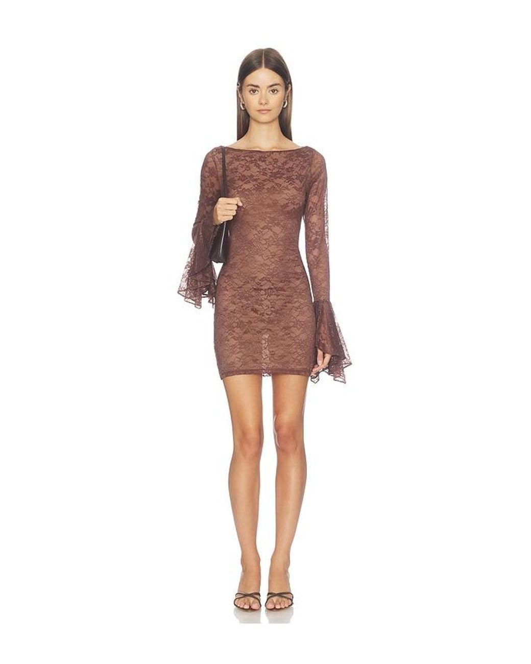 Tularosa Red Molley Mini Dress