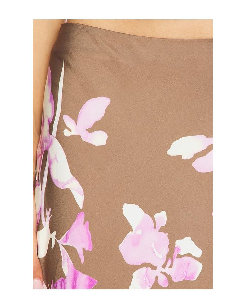 Rococo Sand Red Maxi Skirt