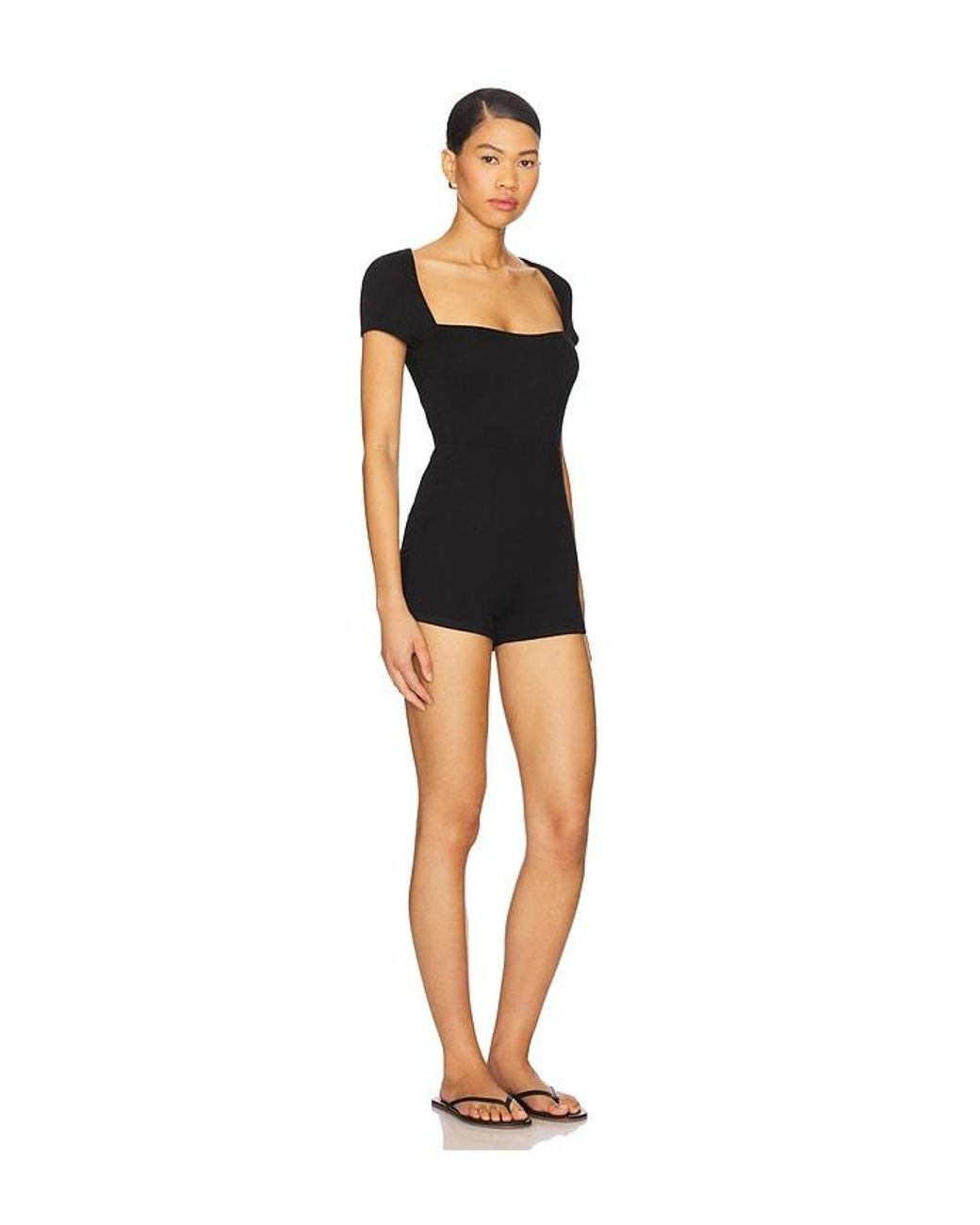Ameiliah Romper En Color Negro Talla (También En Xl, Xs) superdown de color Black