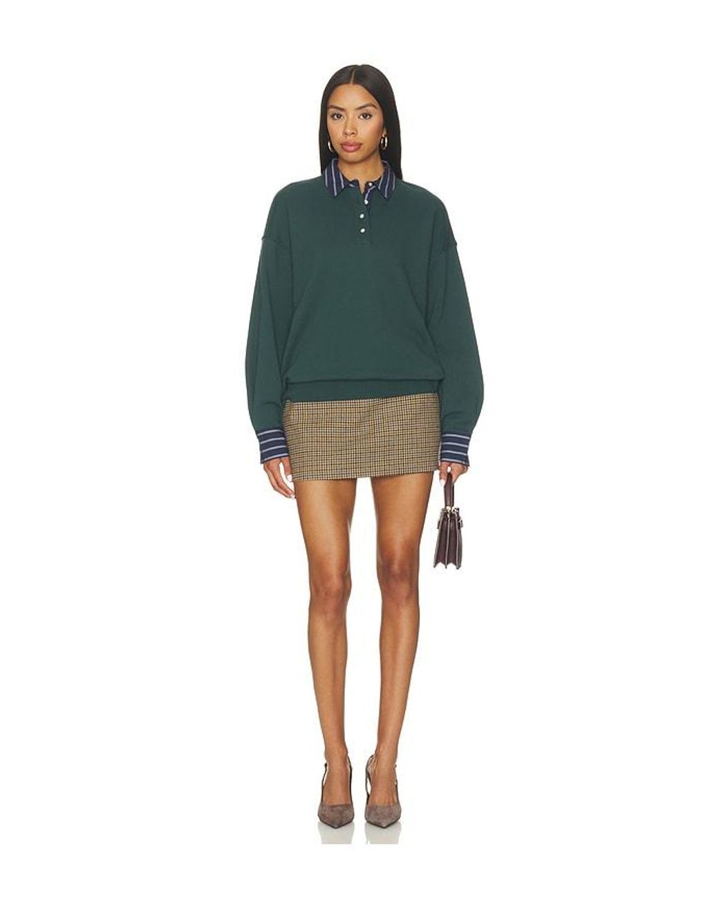 Rails Green Zavier Top