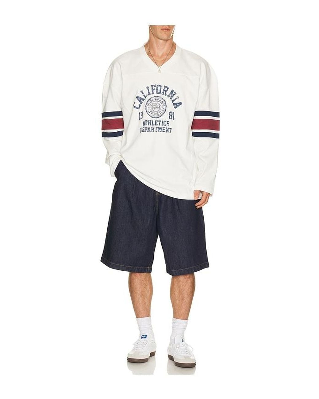Guess Blue Baggy Short for men