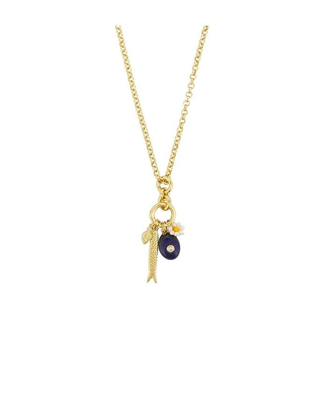Anni Lu Metallic Swimclub Necklace