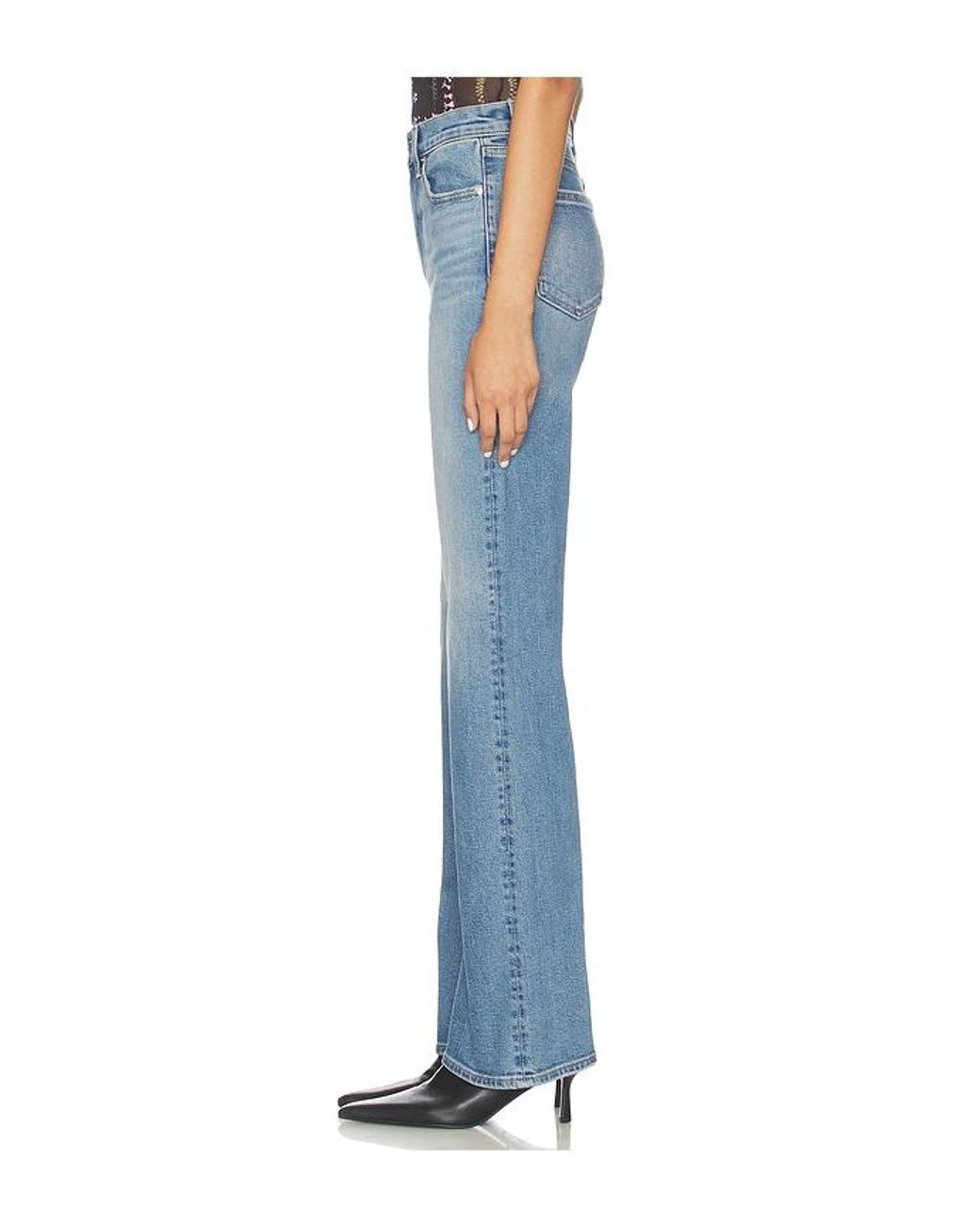 Pistola Blue Evie High Rise Slim Boot Jeans