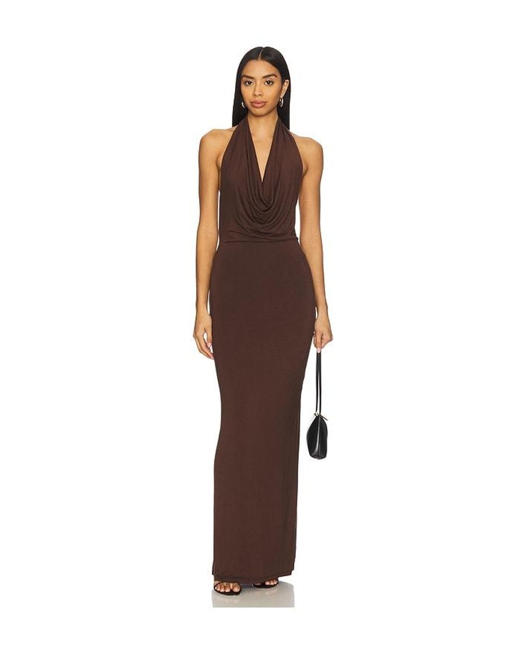Nia Brown Xe Dress