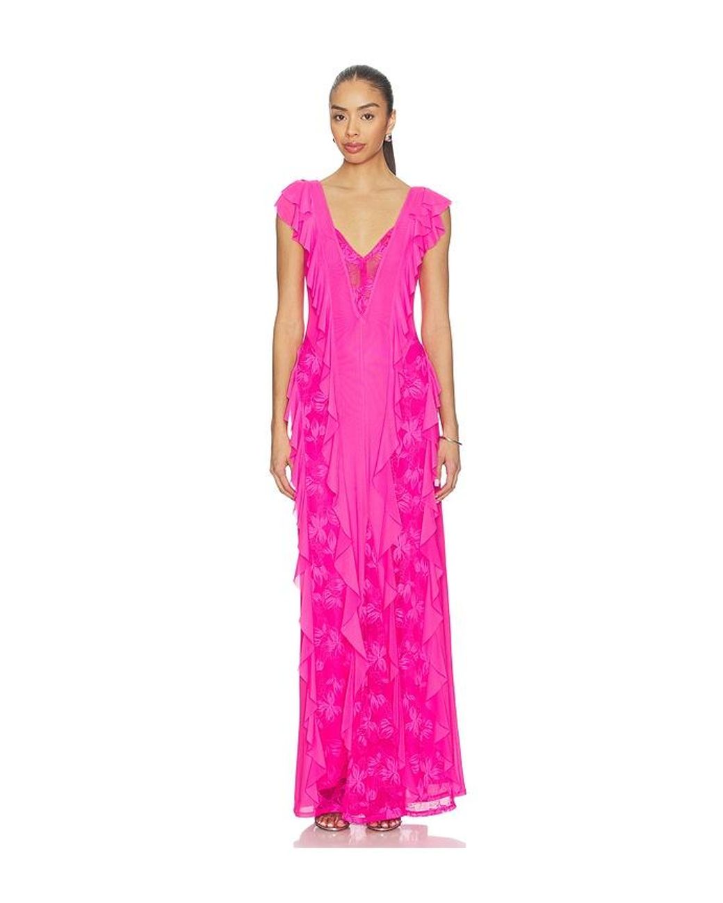 AFRM Pink Trista Dress