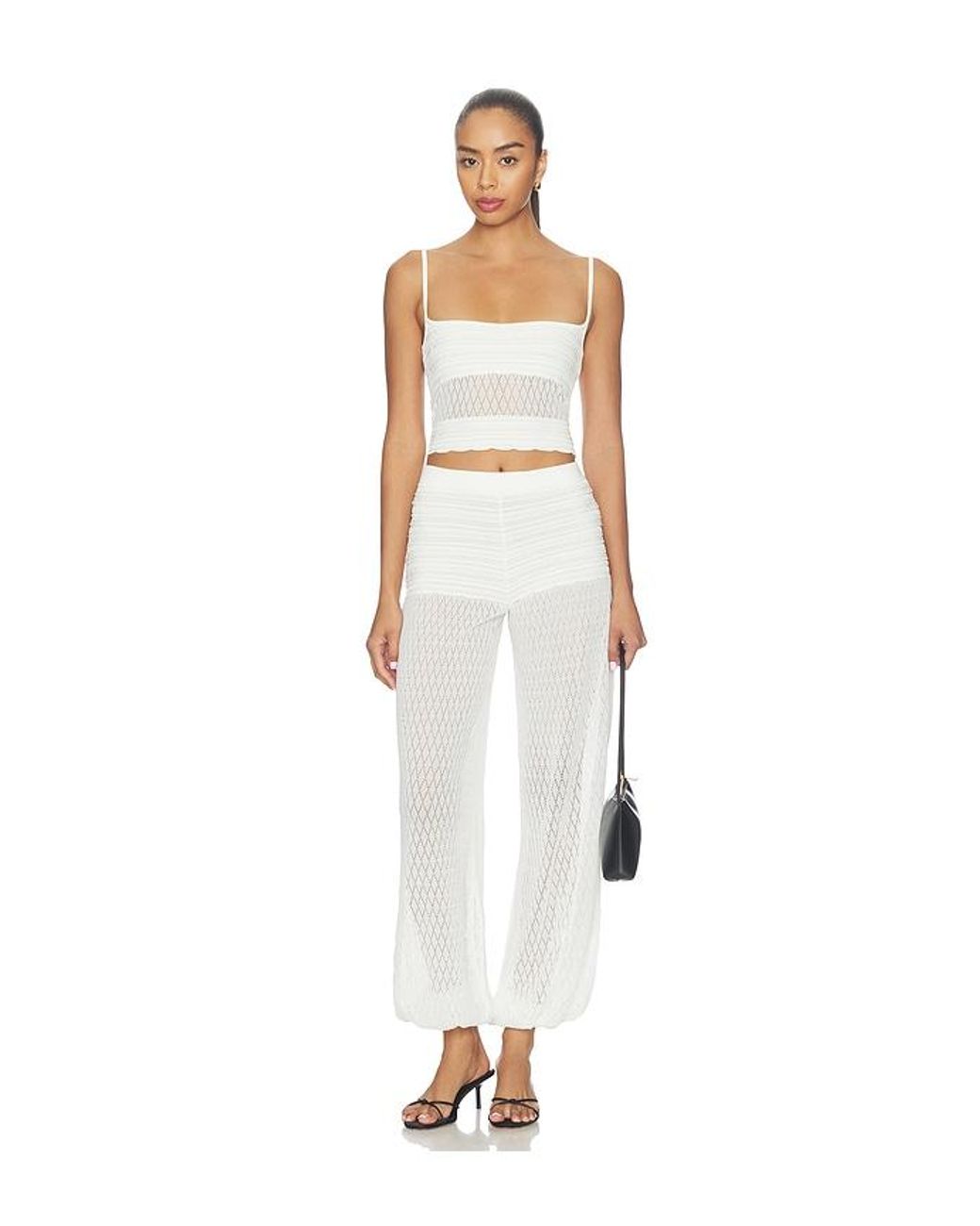 retroféte White Devyn Pant