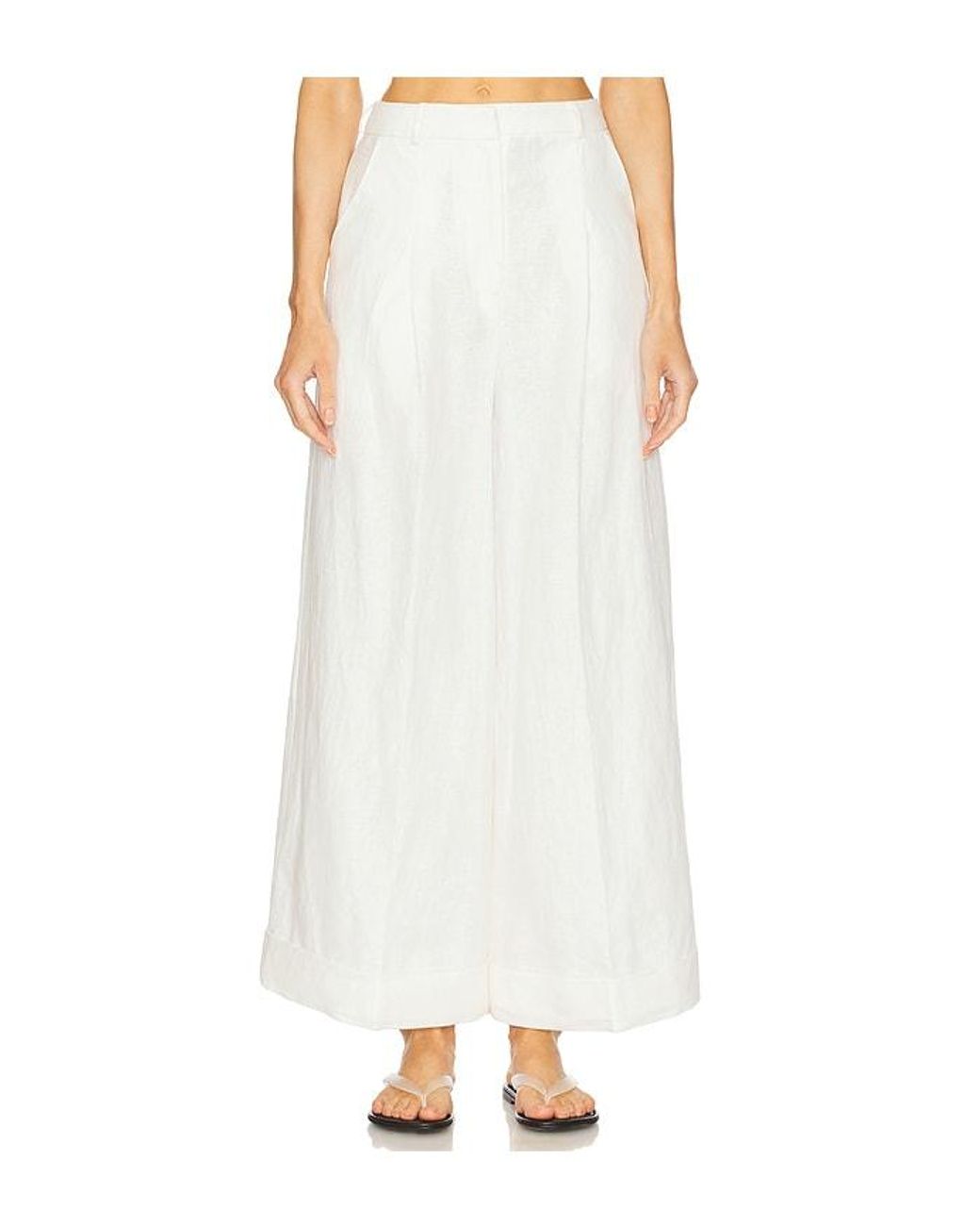 Faithfull The Brand White Clove Trouser