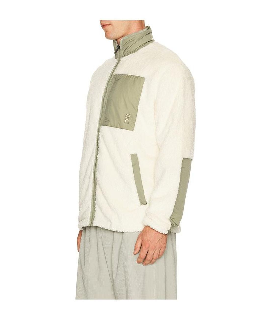 On Shoes Natural Ascent Fleece Jacket for men