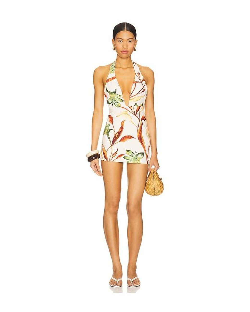 Montce White Tropez Mini Dress