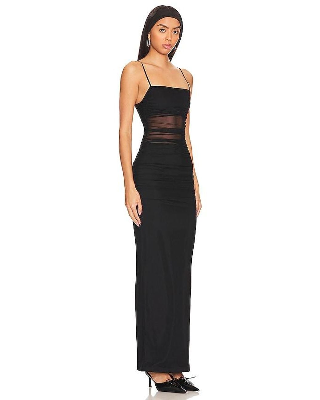 superdown Black Celeste Maxi Dress