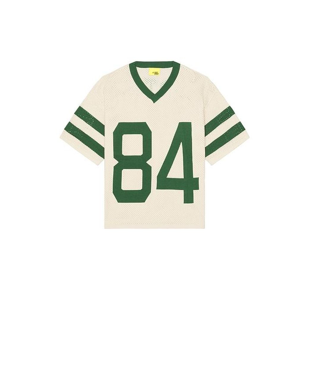 DIET STARTS MONDAY Green Knitted Mesh Jersey for men