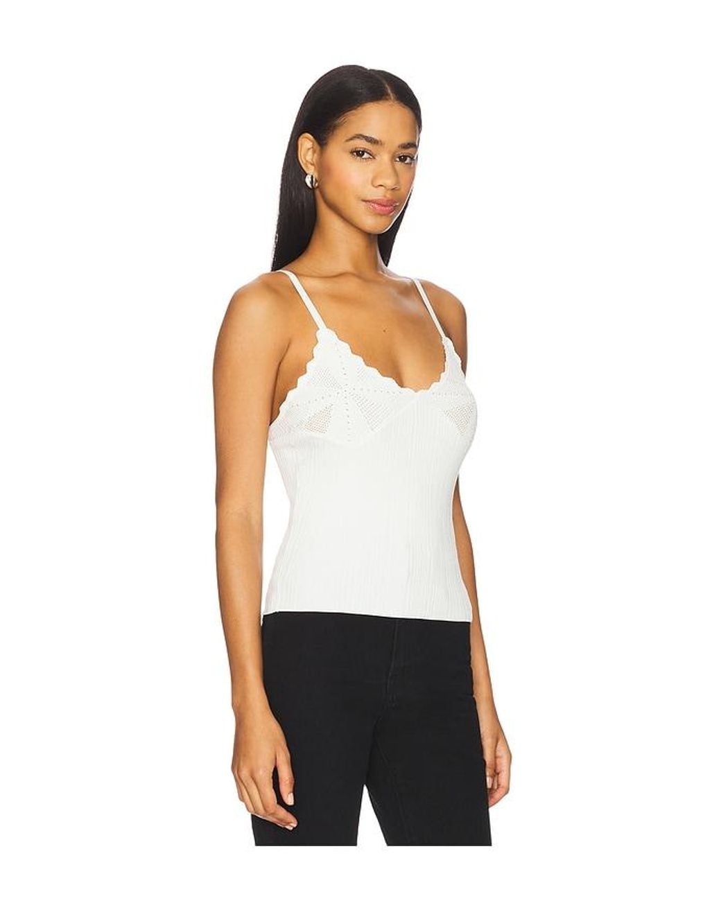 Ronny Kobo Black Leonie Knit Top