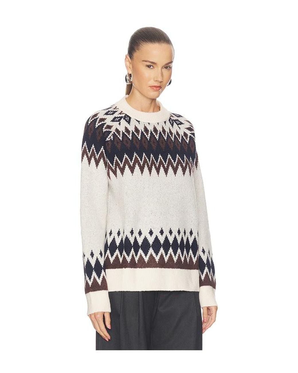 MORE TO COME Multicolor Calantha Fairisle Sweater