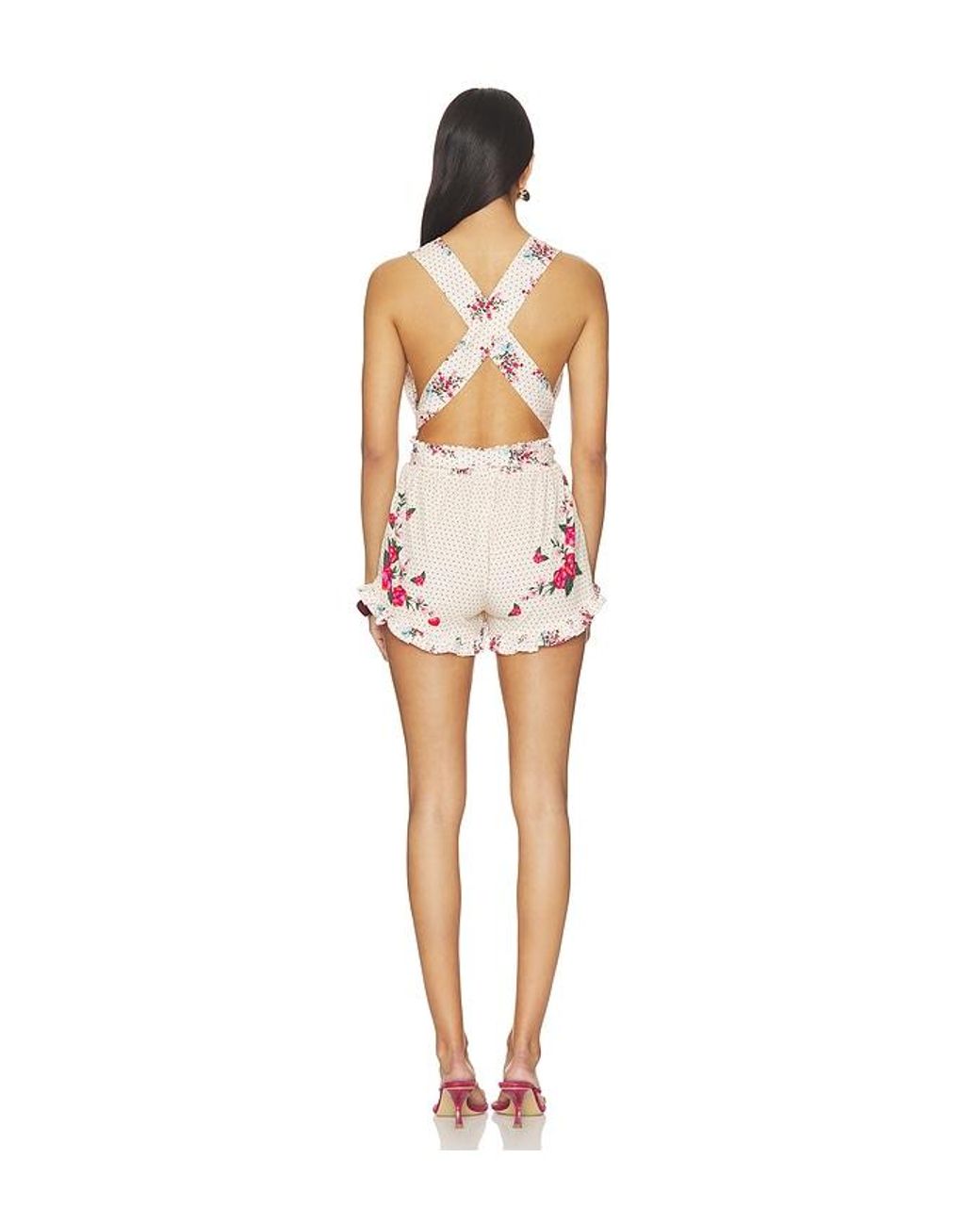 Agua Bendita Multicolor X Revolve Romper