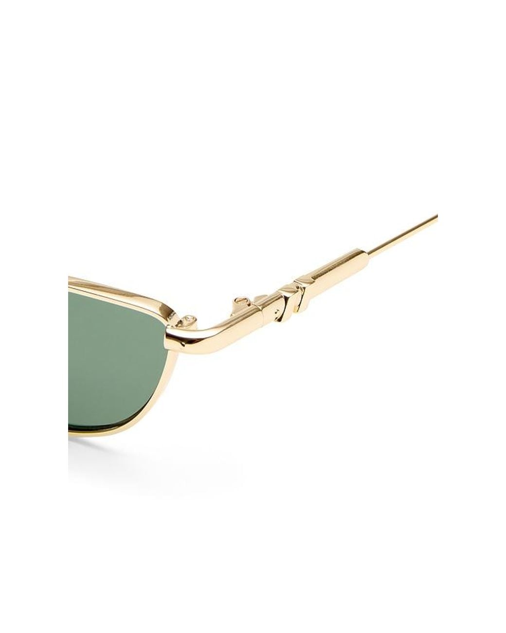 Le Specs Green Thorned Sunglasses