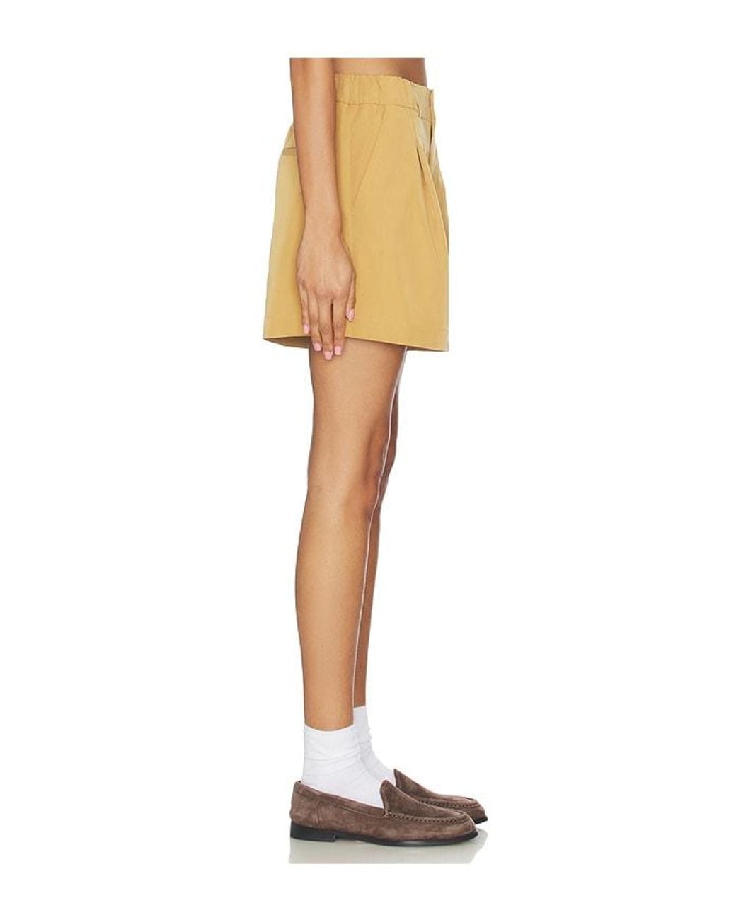 Varley Yellow Tansy Woven Short