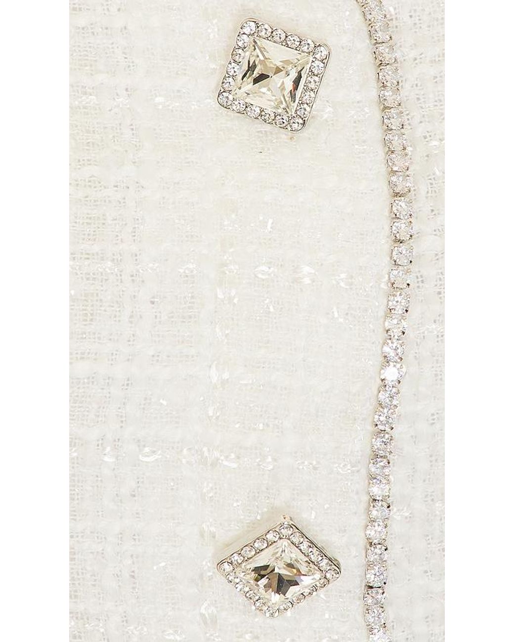 SAU LEE White Annabelle Dress