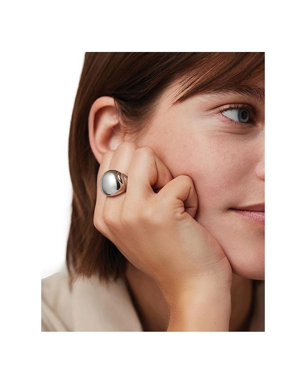 Jenny Bird Metallic Nelle Ring
