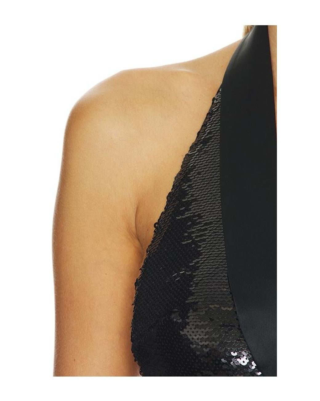 retroféte Blue Larkspur Sequin Top