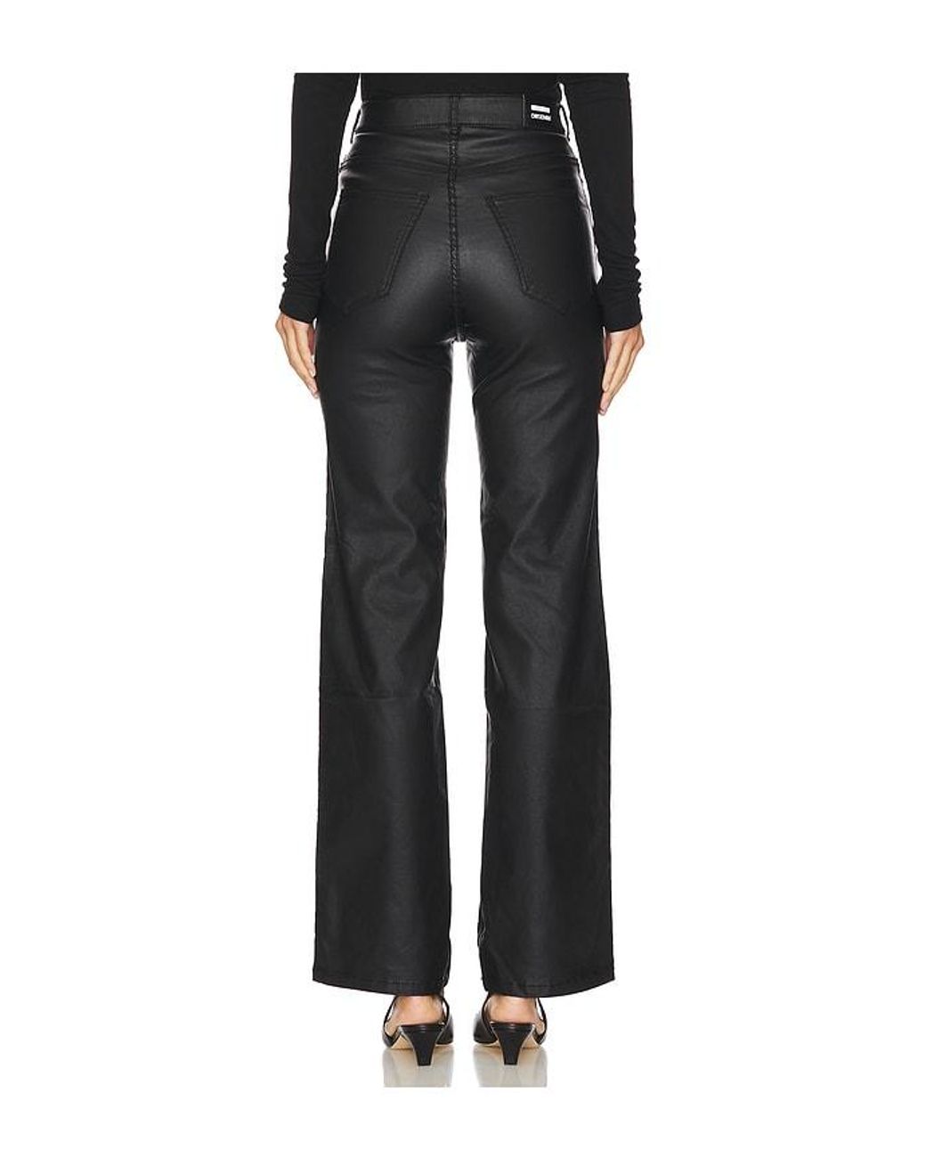 Dr. Denim Black Moxy Straight Pant