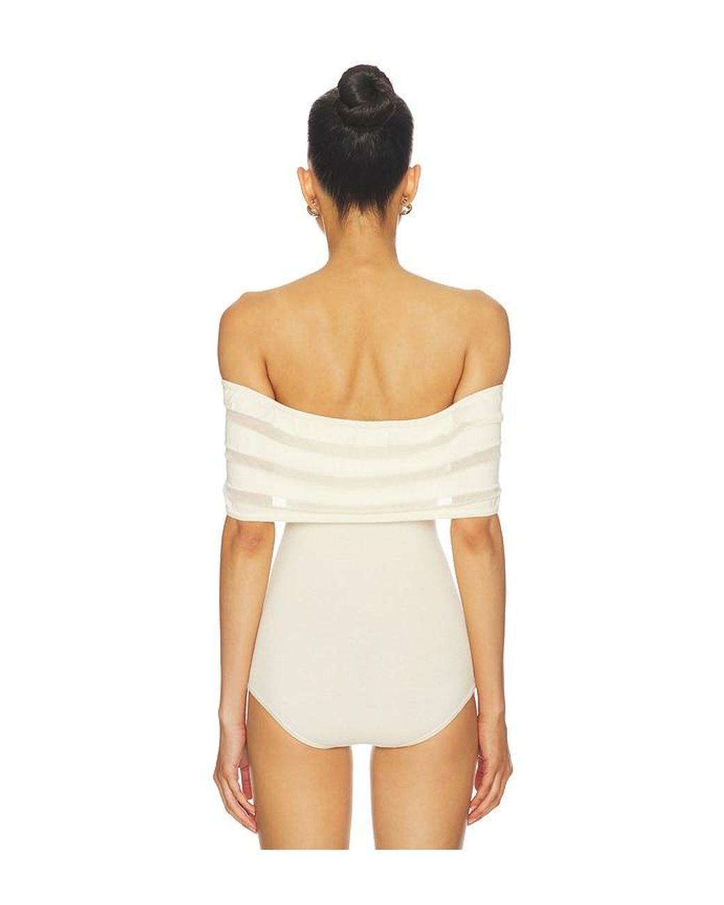 Isa Boulder White Stacks Top