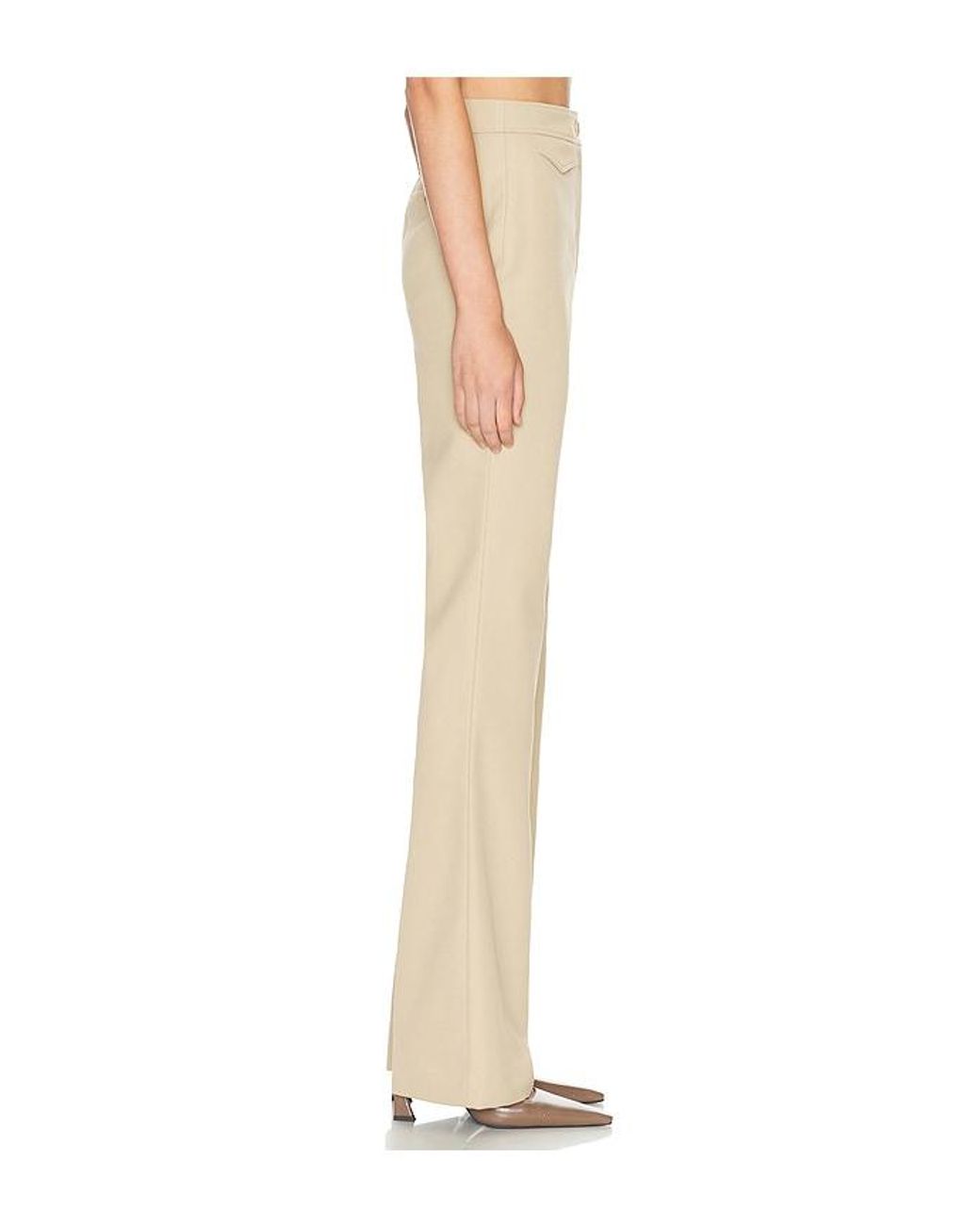 Helsa Natural The Kick Flare Suit Pant